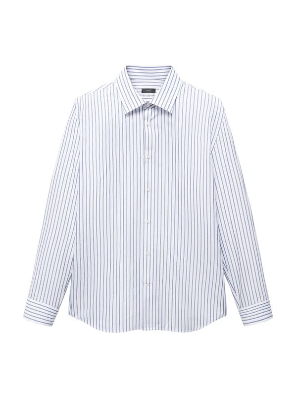 MANGO MAN MANGO MAN Риза 'Sanlucar'  тъмносиньо / бяло