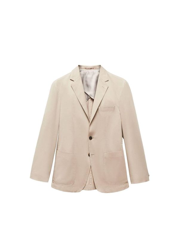 MANGO MAN MANGO MAN Сако 'Capri'  светлобежово