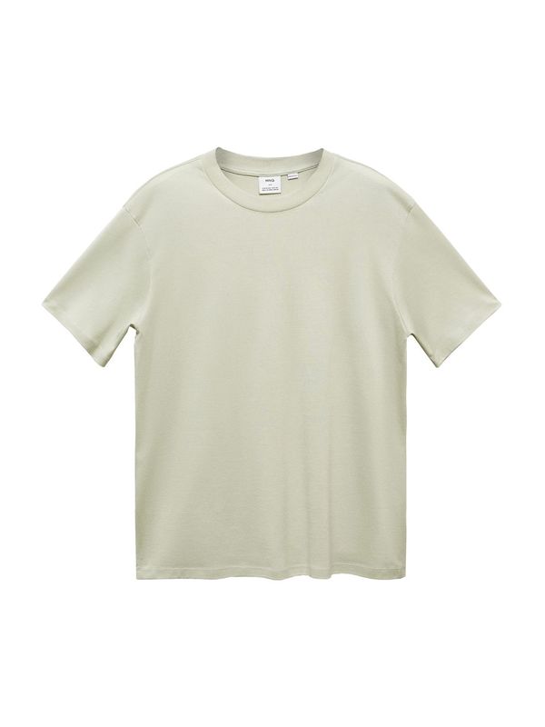 MANGO MAN MANGO MAN Тениска 'BELLOW'  пастелно зелено