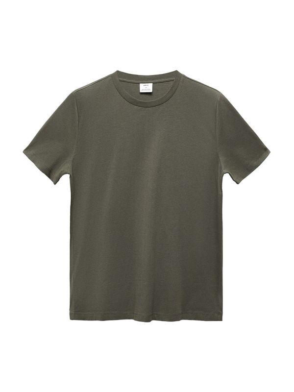 MANGO MAN MANGO MAN Тениска 'CHERLO'  тъмнозелено