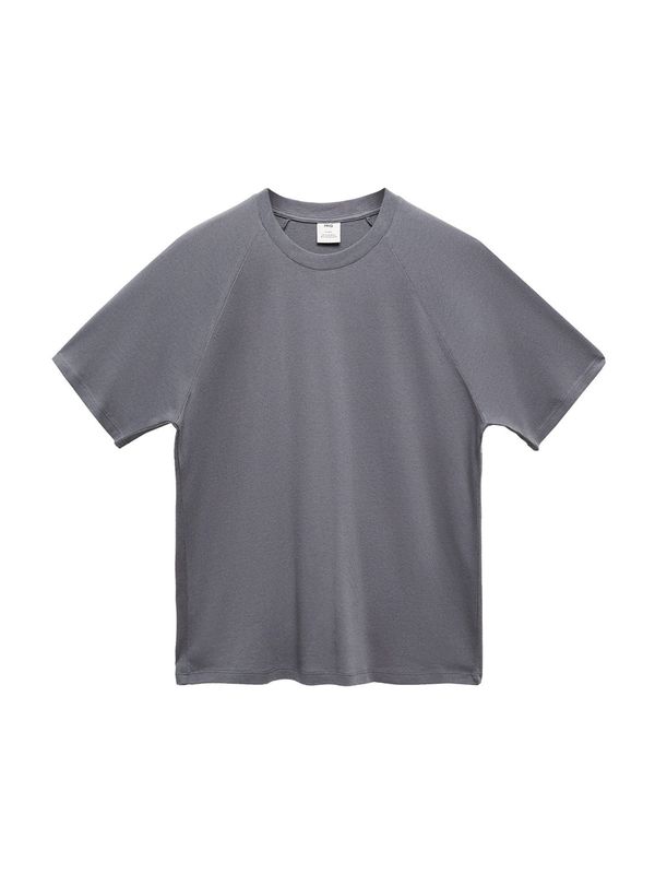 MANGO MAN MANGO MAN Тениска 'CIRCO'  тъмносиво