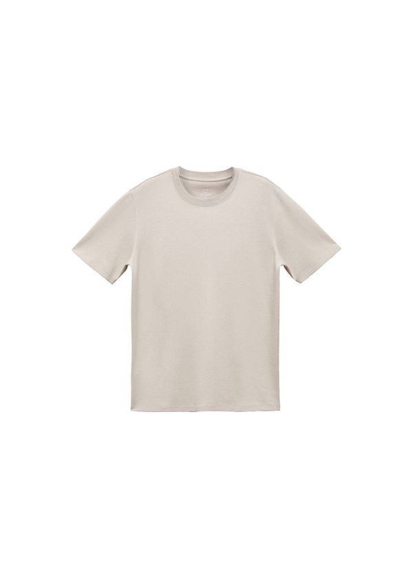 MANGO MAN MANGO MAN Тениска 'Kimi'  светлосиво