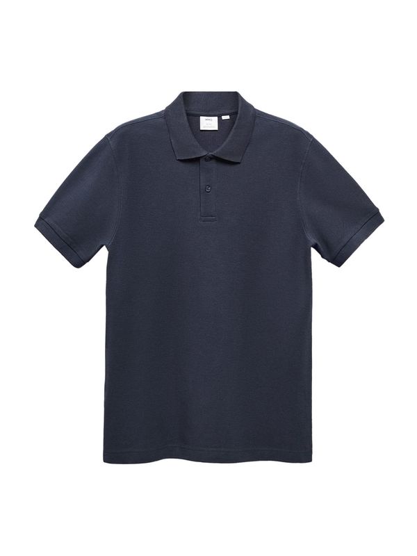 MANGO MAN MANGO MAN Тениска 'REA'  нейви синьо