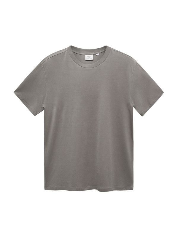 MANGO MAN MANGO MAN Тениска  тъмносиво