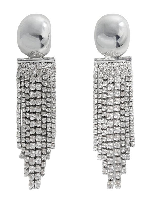 MANGO MANGO Обеци  сребърно