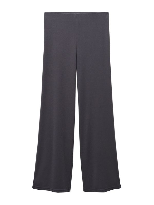 MANGO MANGO Панталон 'BELINDA'  антрацитно черно