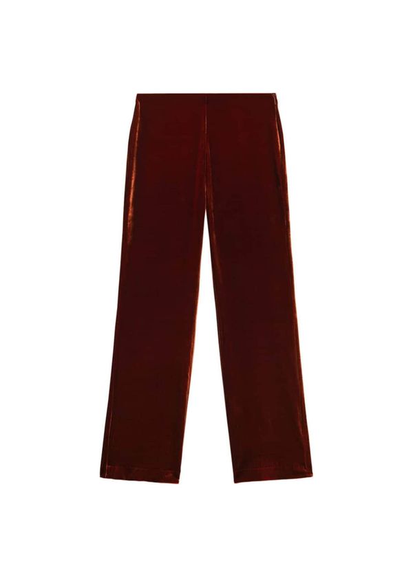 MANGO MANGO Панталон 'Carola'  тъмно коралово