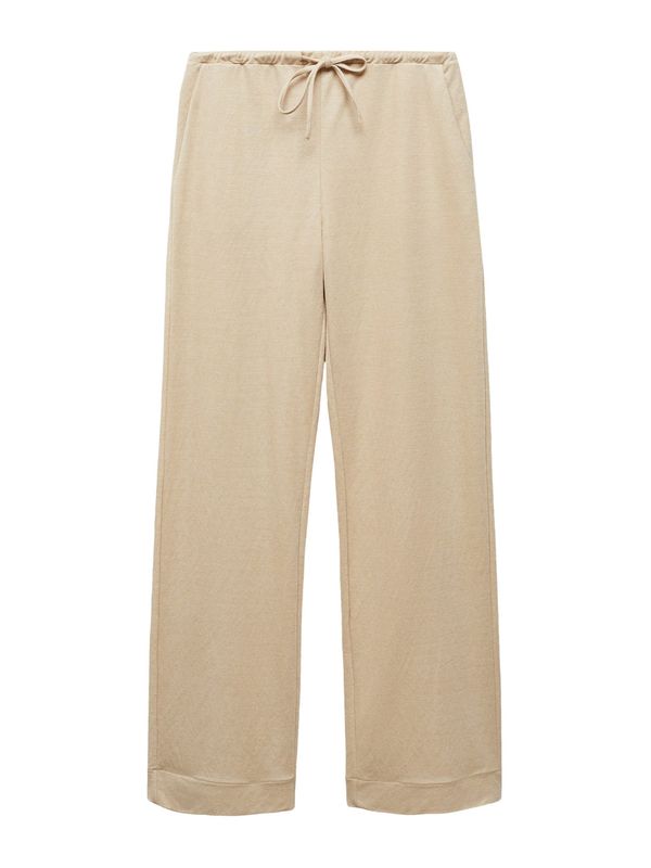 MANGO MANGO Панталон 'CINTITA'  бежово