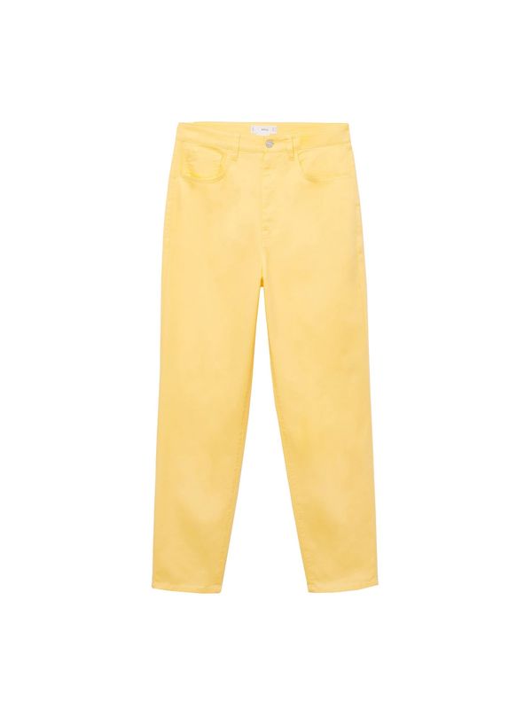 MANGO MANGO Панталон 'FIVES'  жълто