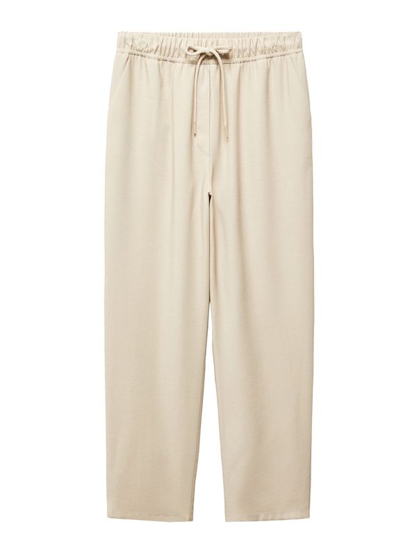 MANGO MANGO Панталон 'FLUIDO'  бежово