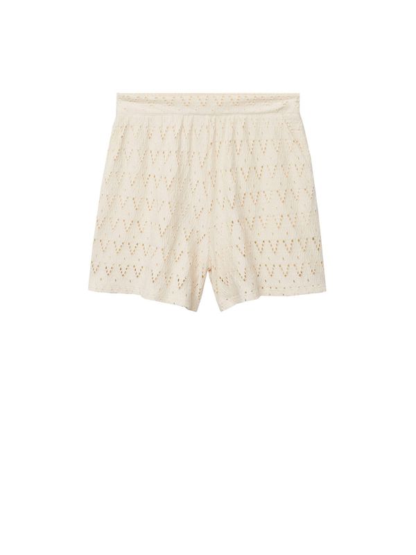 MANGO MANGO Панталон 'FRANCIS'  кремаво