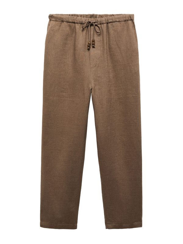 MANGO MANGO Панталон  кафяво