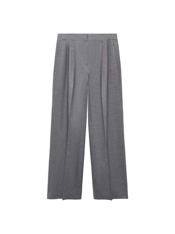 MANGO MANGO Панталон с набор 'ASH'  сиво