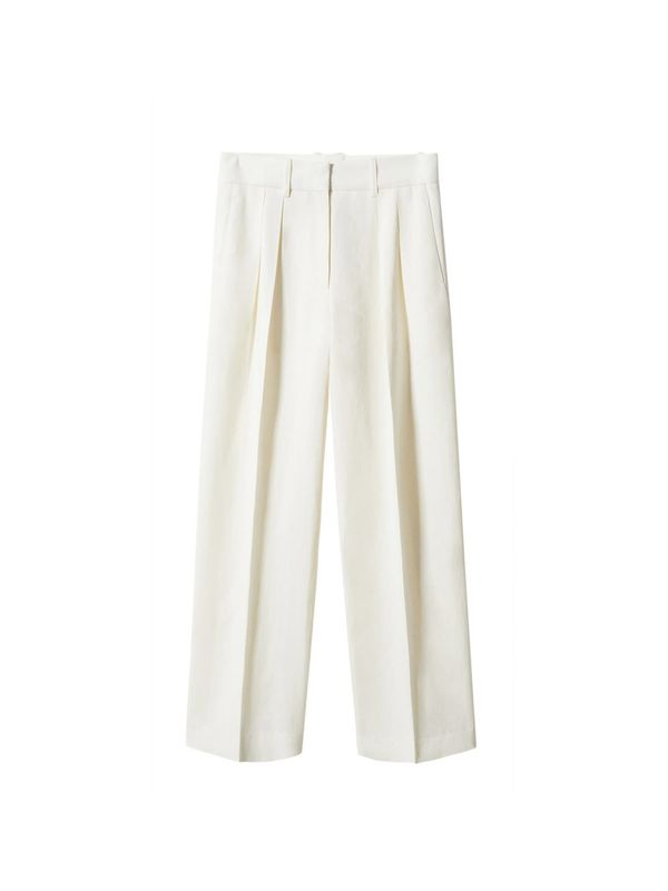 MANGO MANGO Панталон с набор 'Biel'  мръсно бяло