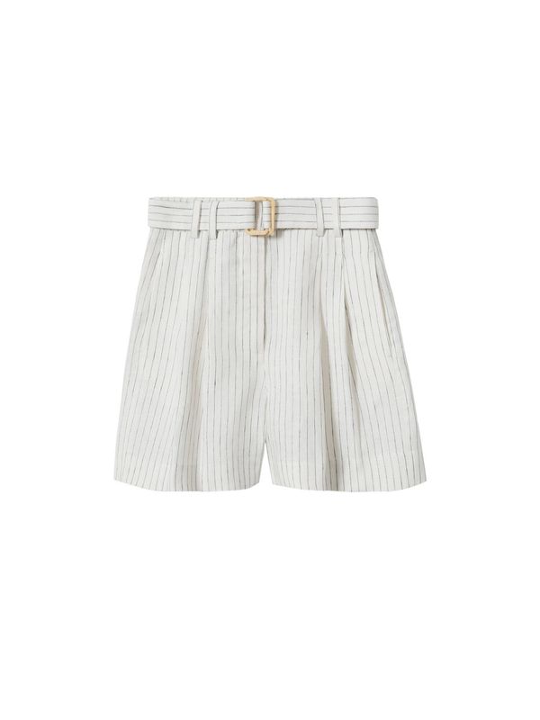 MANGO MANGO Панталон с набор 'MAURO'  бежово / нейви синьо