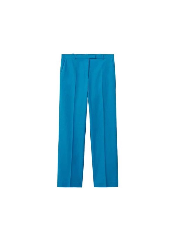 MANGO MANGO Панталон с ръб 'Adela'  синьо