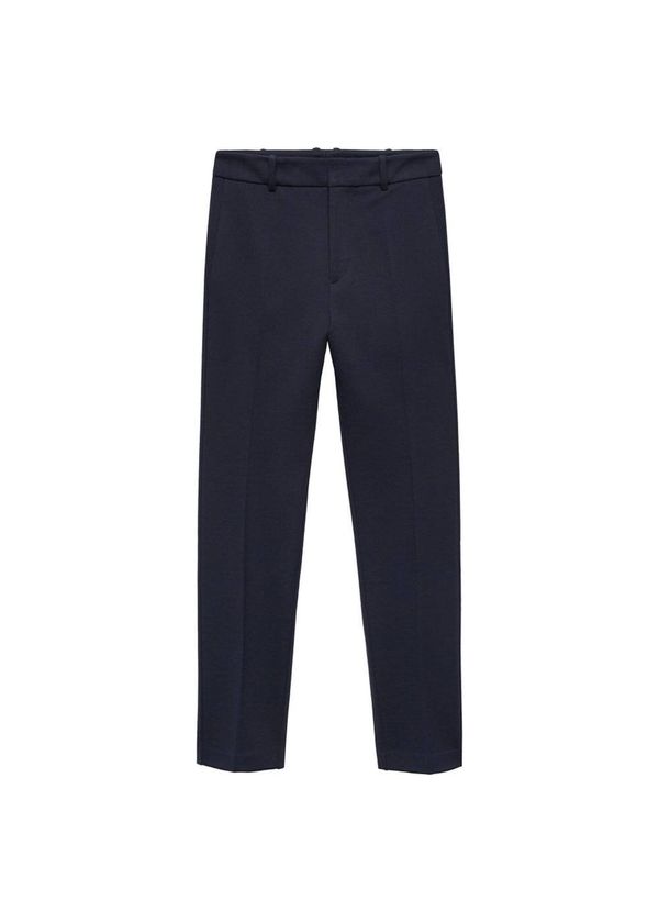 MANGO MANGO Панталон с ръб 'Paloma'  нейви синьо