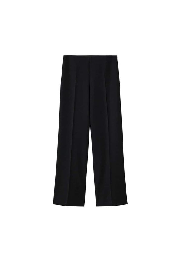 MANGO MANGO Панталон с ръб 'Planito'  черно