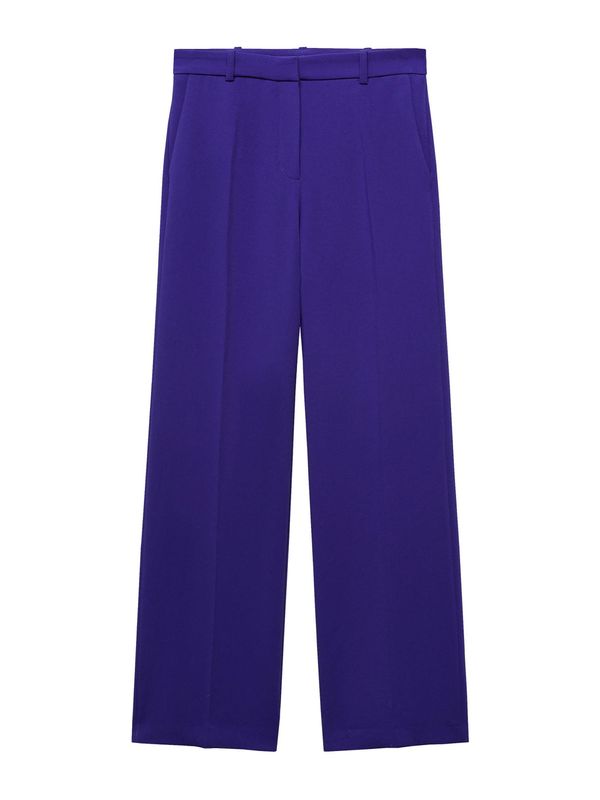 MANGO MANGO Панталон с ръб 'Pompeya'  индиго