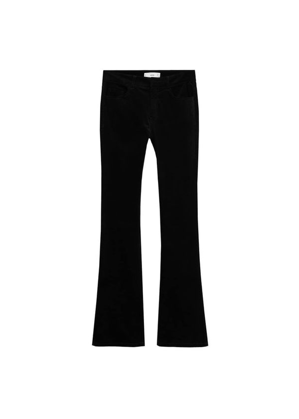 MANGO MANGO Панталон 'Velvet'  черно