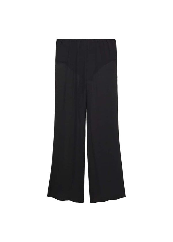 MANGO MANGO Панталон 'Vincent'  черно