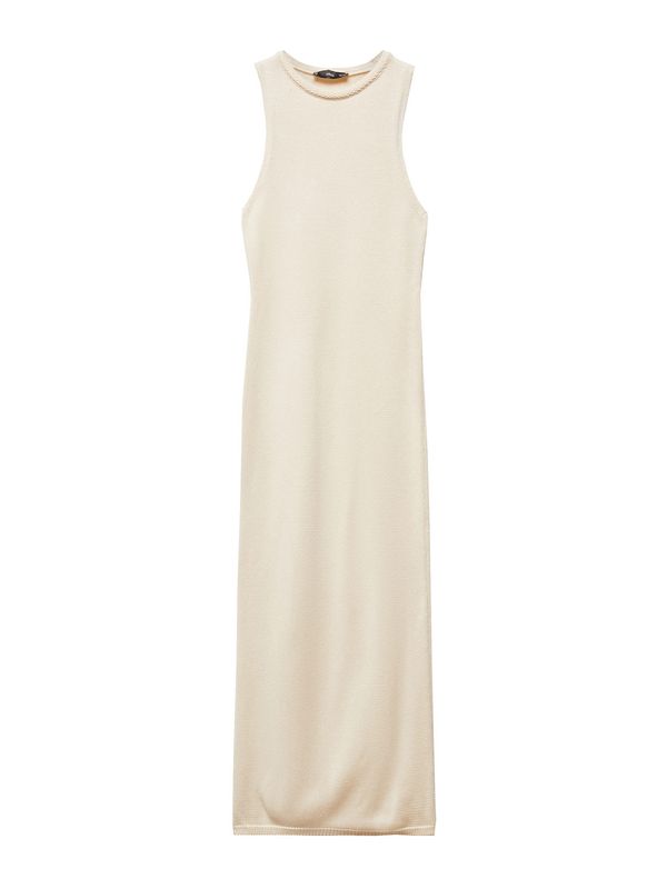 MANGO MANGO Плетена рокля 'ELIOT'  екрю