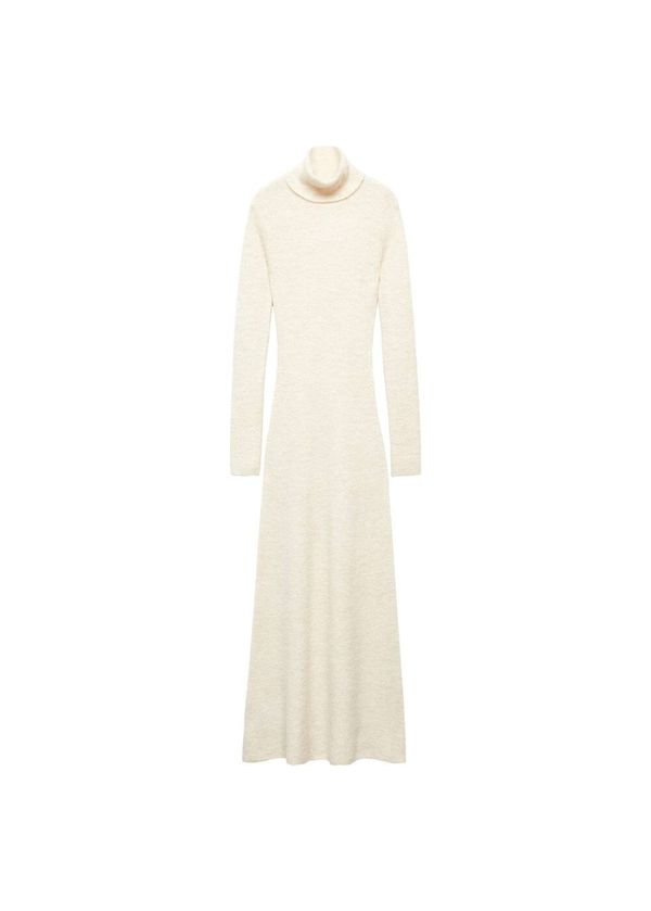 MANGO MANGO Плетена рокля 'Selena'  кремаво