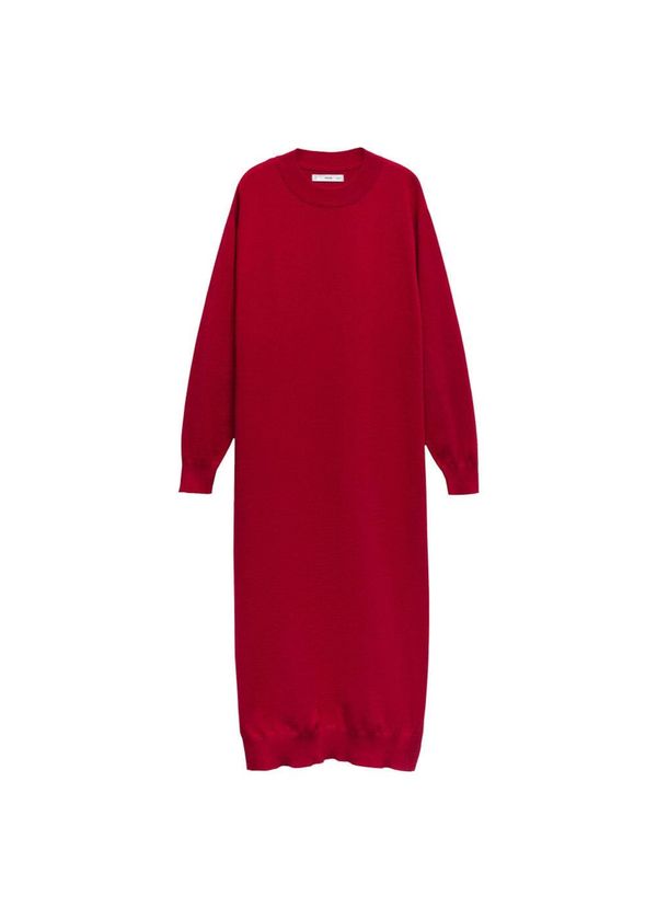 MANGO MANGO Плетена рокля 'Vieira'  червено