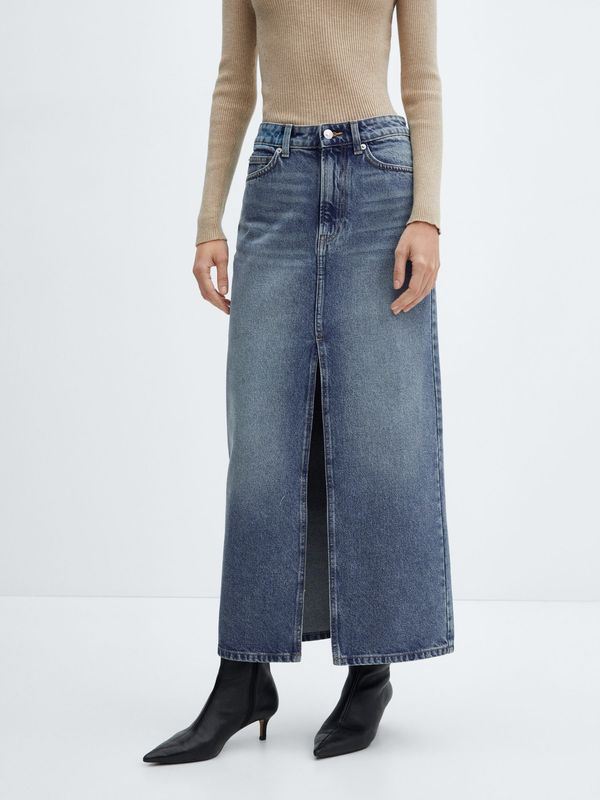 MANGO MANGO Пола 'ABELE'  синьо