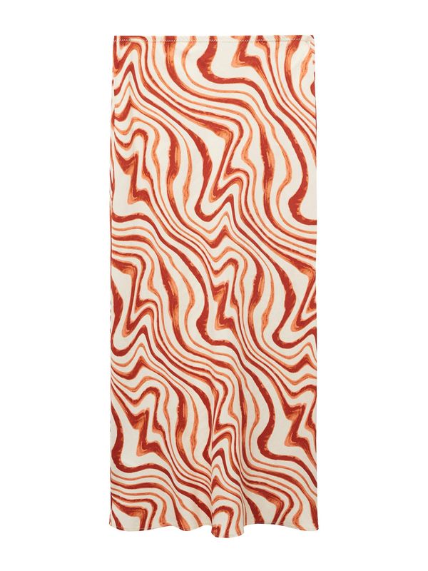 MANGO MANGO Пола 'BETTY'  кремаво / оранжево / тъмнооранжево