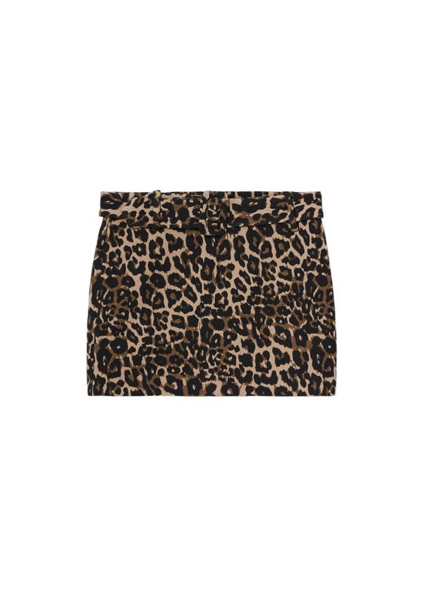 MANGO MANGO Пола  кафяво / черно