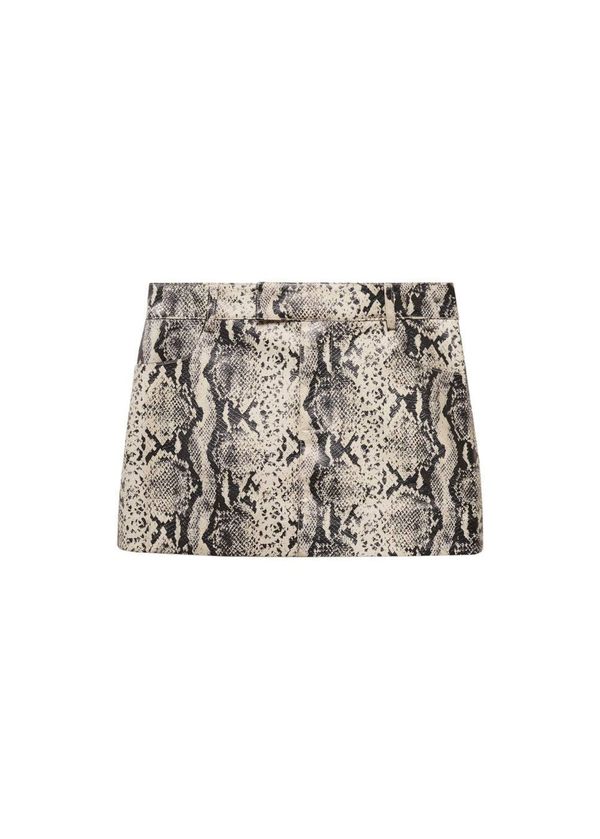 MANGO MANGO Пола 'Kourtney'  бежово / черно