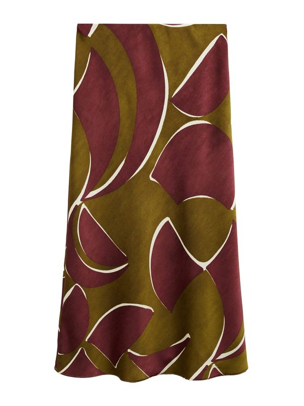 MANGO MANGO Пола 'MADIE'  каки / тъмночервено