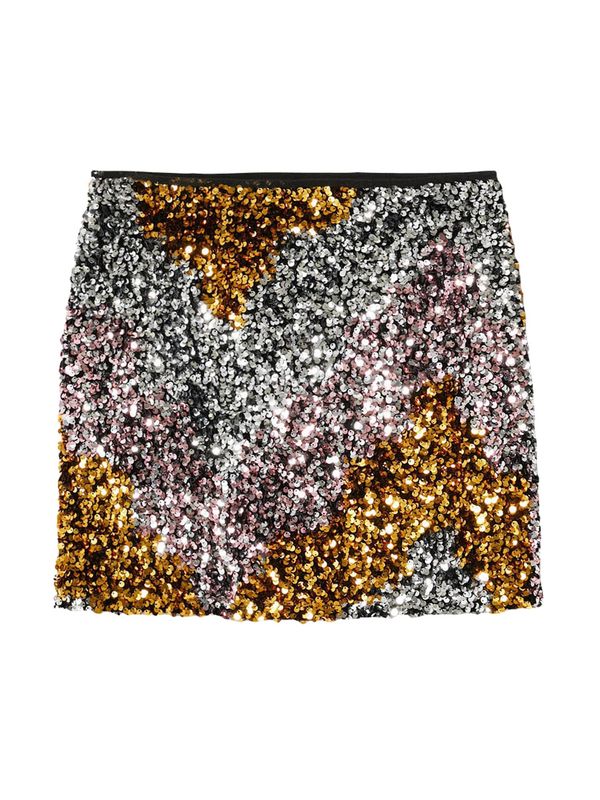 MANGO MANGO Пола 'Xlenja'  злато / сребърно сиво / лилав