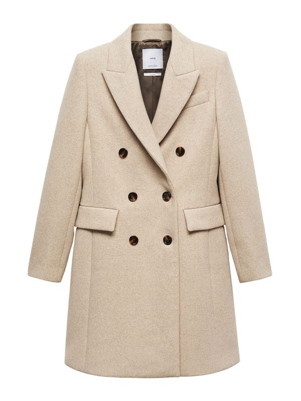 MANGO MANGO Преходно палто 'DALI'  екрю