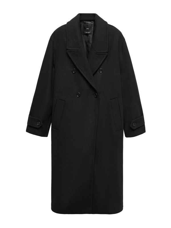 MANGO MANGO Преходно палто 'GAUGUIN'  черно