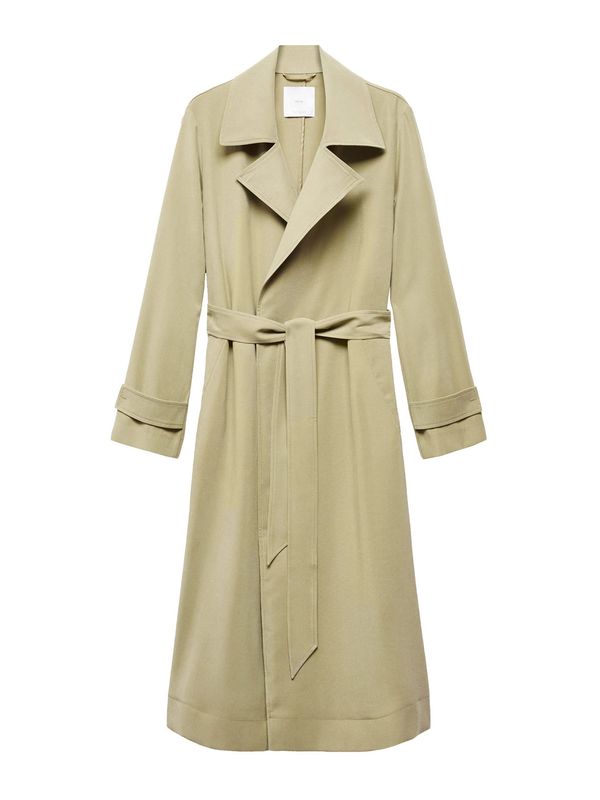 MANGO MANGO Преходно палто  каки