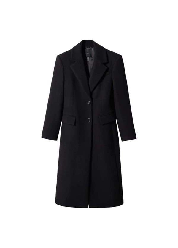 MANGO MANGO Преходно палто 'Linda'  черно