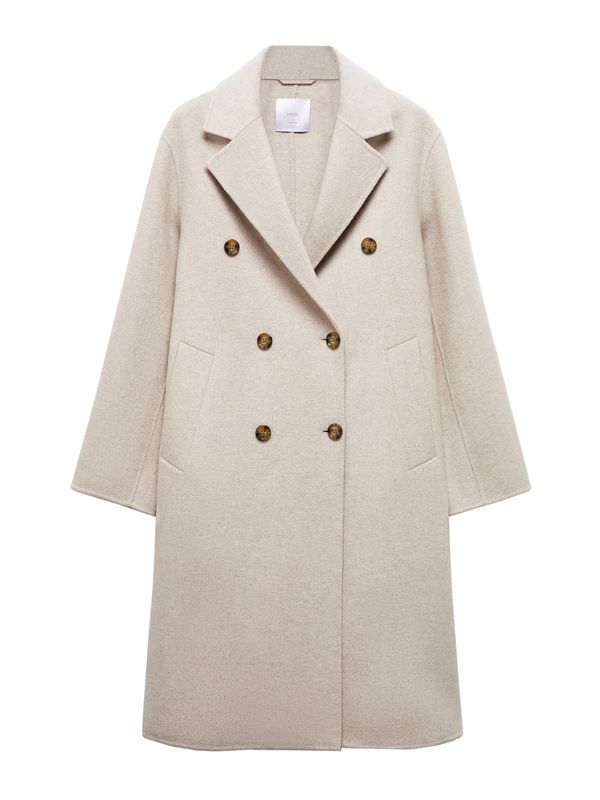 MANGO MANGO Преходно палто 'Picarol'  кремаво