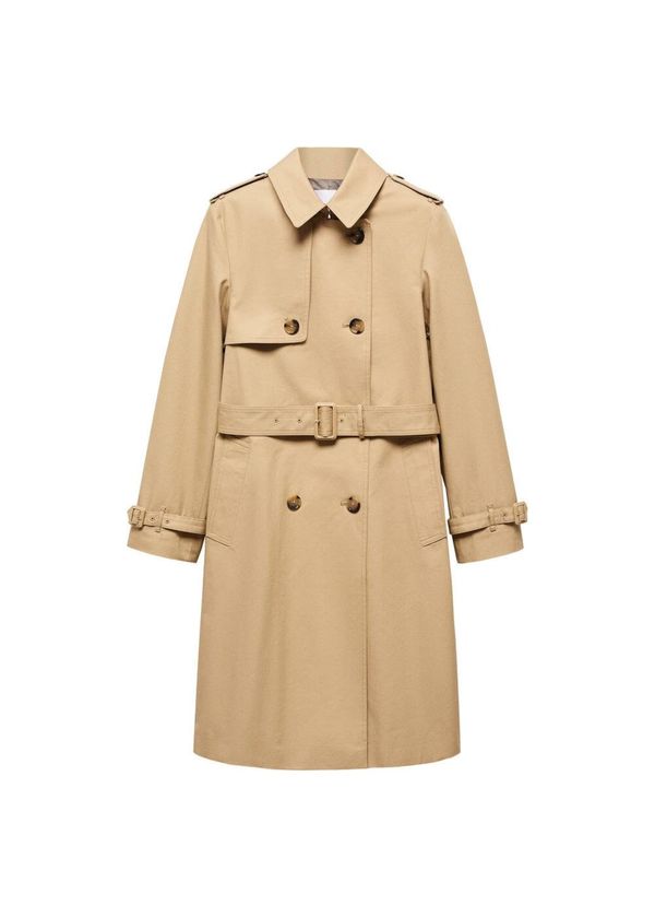 MANGO MANGO Преходно палто 'Polana'  бежово