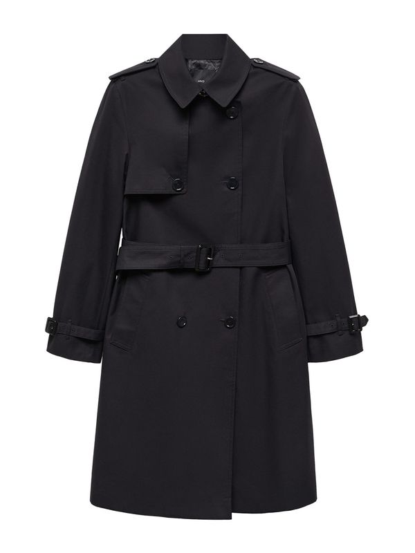 MANGO MANGO Преходно палто 'Polana'  черно