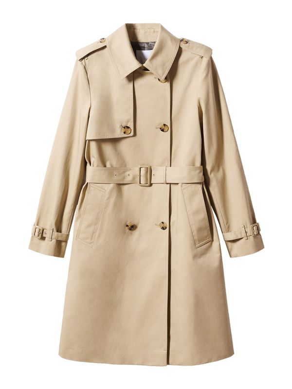 MANGO MANGO Преходно палто 'Polana'  светлокафяво