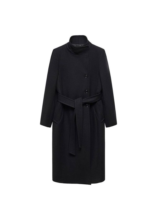 MANGO MANGO Преходно палто 'Sirenita'  черно