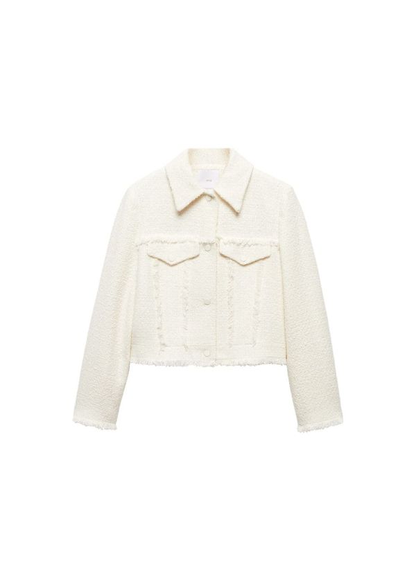 MANGO MANGO Преходно яке 'Adaya'  телесен цвят