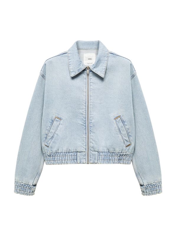 MANGO MANGO Преходно яке 'Blake'  светлосиньо