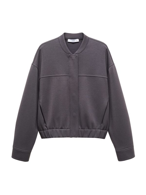 MANGO MANGO Преходно яке 'BREMO'  антрацитно черно