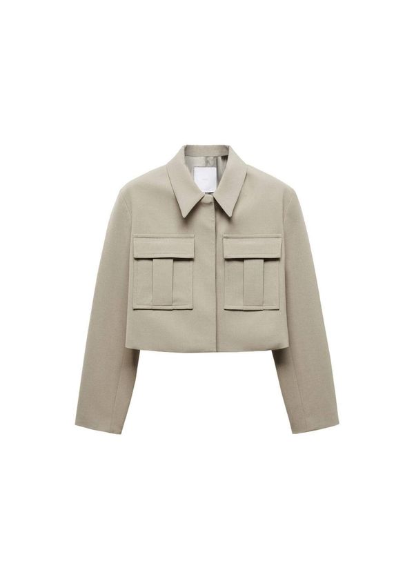 MANGO MANGO Преходно яке 'Dakota'  кафяво