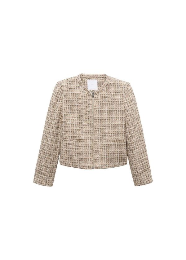 MANGO MANGO Преходно яке 'ponsano'  бежово