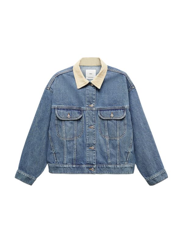 MANGO MANGO Преходно яке 'Rooster'  кобалтово синьо