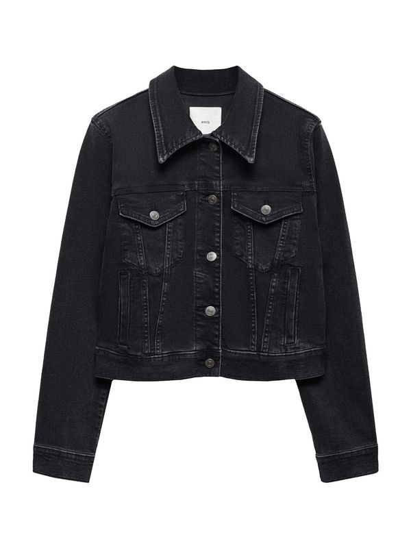 MANGO MANGO Преходно яке 'VICKY'  черно